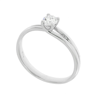 Anello World Diamond Group Donna Dluce in Oro bianco Diamante ABSOL